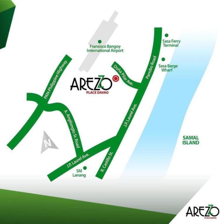 Huge Studio @ Arezzo Place Davao Condominium מראה חיצוני תמונה